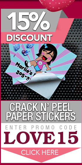 Paper Sticker Printing Special