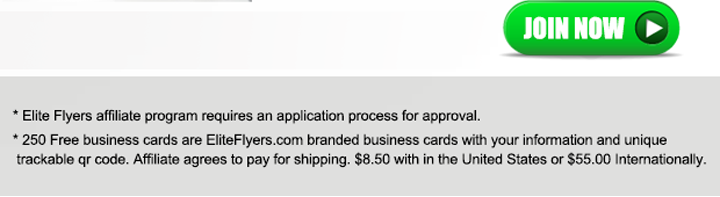 EliteFlyers.com's Affiliate Network