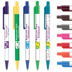 Color Promo Pens Plus promotional pen printing, logo printed on pens, custom pen printing