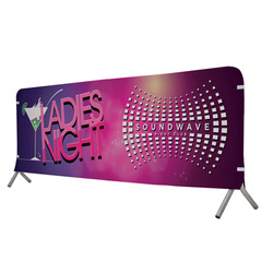 Barricade Covers - Vinyl barricade cover, custom printed barricade covers, barricade printing vinyl full color covers
