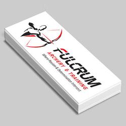 Bookmarks 14pt Dull Matte bookmarks custom printed, printing bookmarks matte finish
