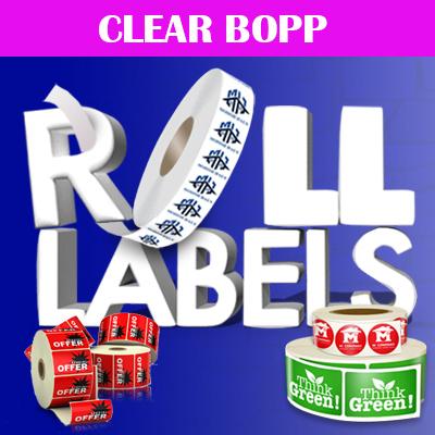 Custom Printed Roll Labels