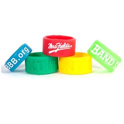 Silicone Rings personalized rings, silicone ring printing, print rings, rubber rings