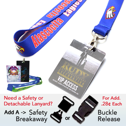 Lanyard with PVC Badge custom lanyard badges, custom woven lanyards, lanyard printing and PVC Badge Prints