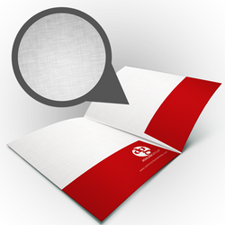 Pocket Folders 100lb Linen custom presentation folders, pocket folder printing, print textured linen folders