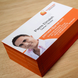 32pt Silk Business Cards silk business card printing on 32pt thick paper, ultra thick business cards