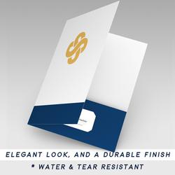 Silk Pocket Folders pocket folder printing, silk presentation folders, silk folder with pocket printing