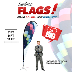 Teardrop Flags teardrop flag printing, feather flags, teardrop banners, custom flag printing