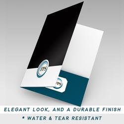 Velvet Pocket Folders pocket folder, velvet folder printing, soft touch presentation folders
