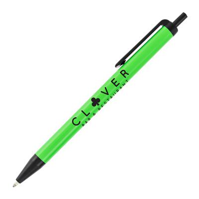 Promo-Pens-Green-Barrel-Black-Trim