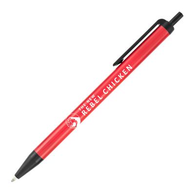 Promo-Pens-Red-Barrel-Black-Trim