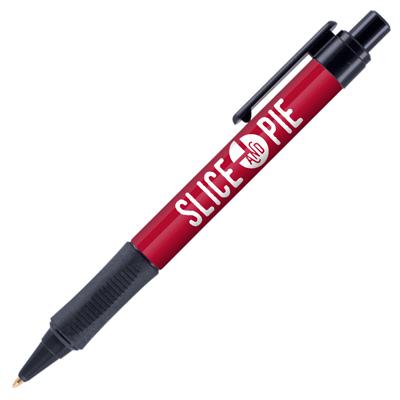 Retractable-Grip-Pen-Dark-Red