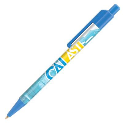 Retractable-Promo-Pens-Plus-Color-Trim-Blue