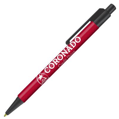 Retractable-Promo-Pens-Plus-Color-Trim-Dark-Red