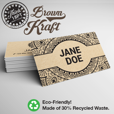 brown-kraft-business-cards-18pt-cardstock-dull-matte-finish