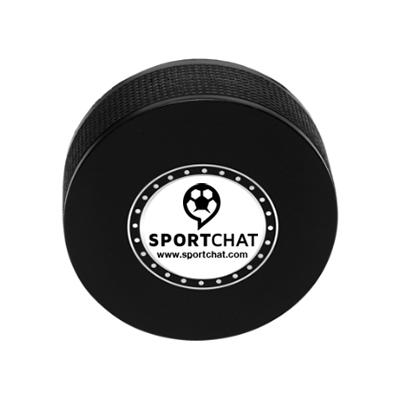 hockey-puck-stress-reliever-ball-custom-printed-with-company-logo