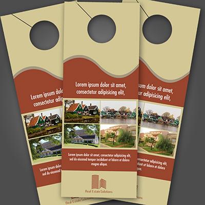 Uncoated Door Hangers 14pt