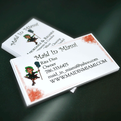 34pt Eggshell Business Cards, Printed in Full Color on 34pt Mohawk  Superfine Eggshell Ultra-white Stock by Elite Flyers