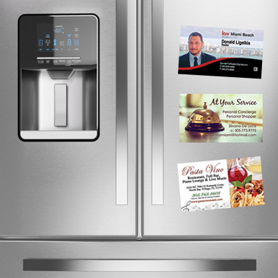 COLDWELL BANKER FRIDGE – BUSINESS CARD MAGNETS 