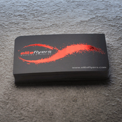 red-foil-stamping-silk-laminated-business-cards