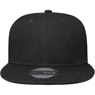 Embroidered Flat Bill Snapback Hat hat printing