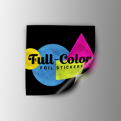 Full Color Foil Stickers