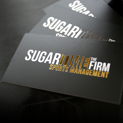 16pt Silk with Foil Stamping foil business card printing, gold foil business cards printed, best business cards