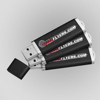 Banquet Kvæle voldgrav USB Jump Drives Custom Printed with a 1-4 Color Logo by Elite Flyers