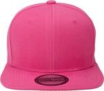 Pink-Flat-Bill-Snapback-Hat