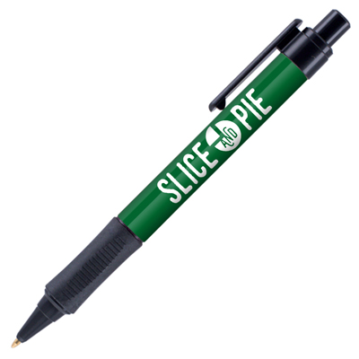 Retractable-Grip-Pen-Green