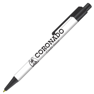 Retractable-Promo-Pens-Plus-Color-Trim-White