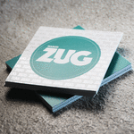 Square Spot UV Business Cards