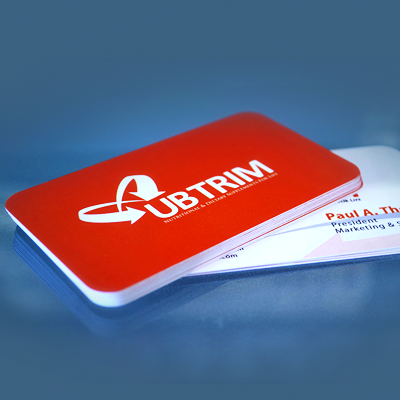 Plastic Business Cards Printed On 20mil White Plastic In Full Color