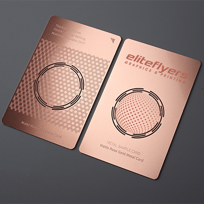 Rose Gold Stainless Steel Card: Elegance and Luxury in Every Handshake
